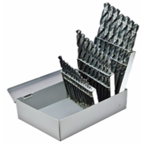 Alfa Tools RSS150193 15pc 3/8" Shank Split Point USA Jobber Drill Set