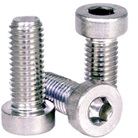M10-1.50 x 30 mm Low Head Socket Cap Screws, 18-8 Stainless Steel, Full Thread, Coarse (UNC), Qty 100