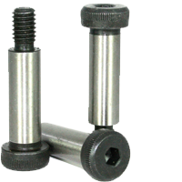 M8-M6 x 30 mm Socket Shoulder Screws, Metric Class 12.9, Thermal Black Oxide, Coarse (UNC), Alloy Steel, ISO 7379, Qty 25