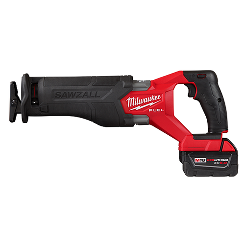 Milwaukee 2821-21 M18 FUEL SAWZALL Recip Saw - 1 Battery XC5.0 Kit