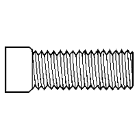 1/2"-13 x 1 1/4" Plow Bolts, Clip Head, Grade 5, Zinc Cr+3, Qty 50