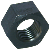 7/16"-20 Hex Nuts, Grade 8, Plain Finish, Fine (UNF), Medium Carbon Steel, Qty 100
