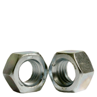 3/4"-10 Hex Nuts, Grade 5, Zinc Cr+3, Coarse (UNC), Medium Carbon Steel, Qty 50