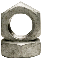 3/4"-10 Hex Jam Nuts, Hot-Dipped Galvanized HDG, Coarse (UNC), Low Carbon Steel, Qty 50