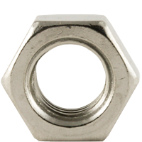 M16-2.00 Hex Nuts, Stainless Steel A4-70, Coarse (UNC), DIN 934, Qty 50