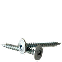 #8-15 x 9/16" Drywall Screws, Phillips K-Lath Head, Twinfast, Zinc Cr+3, Full Thread, Qty 100