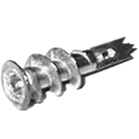 Zinc Toggle Lg Wash E-Z Ancor, Self Drill USA PL, Qty 50