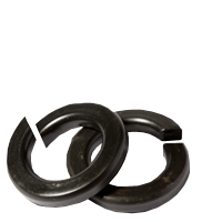 9/16" Regular Split Lock Washers, Plain Finish, Qty 100