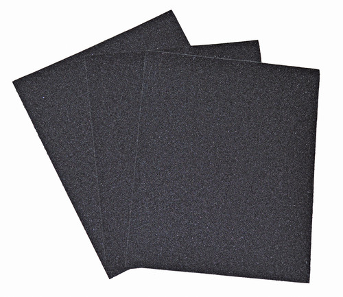 Alfa Tools AS61949 9" x 11" 500 Grit Silicon Carbide WateRProof Paper Sheets 50/Pack