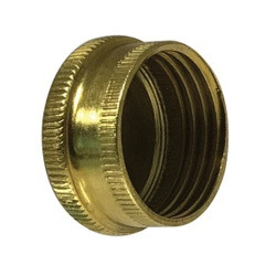 AMC 07404-12 Cap, 3/4 in FGH, Brass