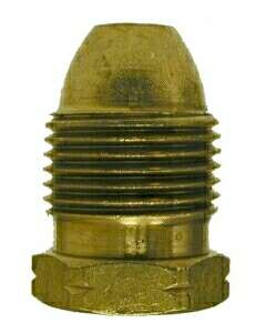 MID-AMERICA FITTINGS 2014 Pipe Plug POL, Brass