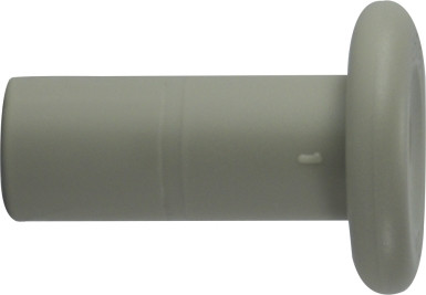 Midland Metal 20877P Plug, 3/16 in Push-In Tube x 3/16 in Push-In, Plastic
