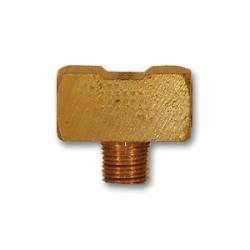 Midland Metal 23600X8 MAF/USA Male Branch Tee, MAF/USA PIPE, 1/2Fpt x 1/2Mpt Branch Tee Sae, MAF/USA Brass Fittings