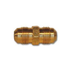Mid-America Fittings 242X12 Union, 3/4 in SAE 45 deg Flare x 3/4 in SAE 45 deg Flare, Brass