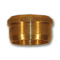 Mid-America Fittings 260X6M Self-Align Sleeve, 3/8 in Compression x 3/8 in Compression, Brass
