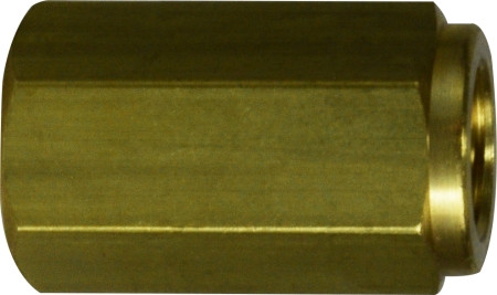 Midland Metal 28858 Caps, BSPT/BSPP Fittings, 1/2 Female Bspp N-Pltd Hex Cap, Brass Fittings