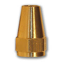 Midland Metal 1/4 LONG FLARE NUT - 41L-4