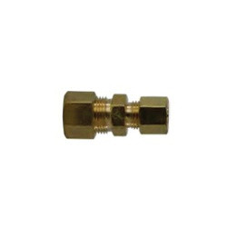 AMC 700082-0806 Reducing Union, 1/2 in Compression x 3/8 in Compression Compression, Brass