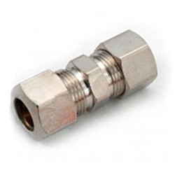 Midland Metal 700662-06 Unions, Chrome-Plated LF Compression, Lf 762Cp 3/8 Cp Union, Lead-Free Fittings