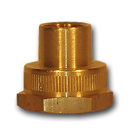 Midland Metal 73GH MAF/USA FGH x Female Pipe, MAF/USA GARDEN HOSE, 3/4x1/8 Garden Hose Adpt, MAF/USA Brass Fittings