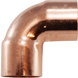 Midland Metal 77109 90-Degree Elbows, Copper Sweat Fittings, 3/4 x 1/2 90 Ell C x C, Nipples and Fittings
