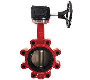 Midland Metal 9660G3 Butterfly Valve, 3 in Nominal, Ductile Iron Body