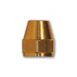 Mid-America Fittings LF41SR-108 Short Reducing Nut, 5/8 x 1/2 in Female Flared, Brass