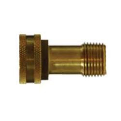 Midland Metal 07420-1206BP Swivel FGH x Male Pipe, Garden Hose, 103Ev 3/4 x 3/8 Swivel Bp, Brass Fittings