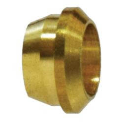 Midland Metal 27004 Self-Align Sleeve, 5/16 in Compression, Brass