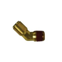 Midland Metal 3/8 X 1/2 PPDOT ML 45 ELBOW - 540608A