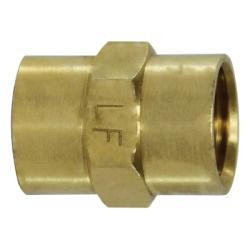 AMC 706103-12 Pipe Coupling, 3/4 in FPT x 3/4 in FPT, 1.19 in, Brass