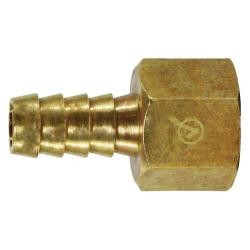 AMC 707002-0808 Rigid Adapter, 1/2 in Hose Barbed x 1/2 in FIP, Brass