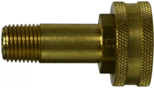 AMC 707420-1206 Swivel Adapter, 3/4 in FGH x 3/8 in MIP, Brass