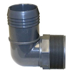Midland Metal 3/4 HB X MIP POLY ELBOW - 73791