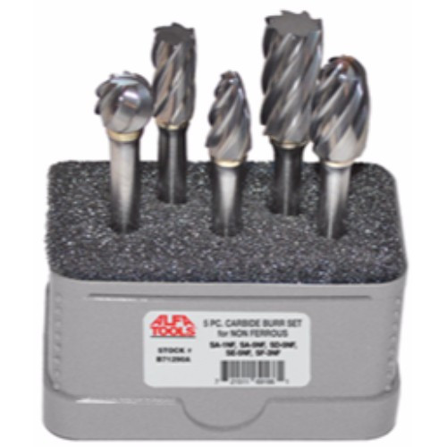 Alfa Tools B71290A 5pc Burr Set Alumacut