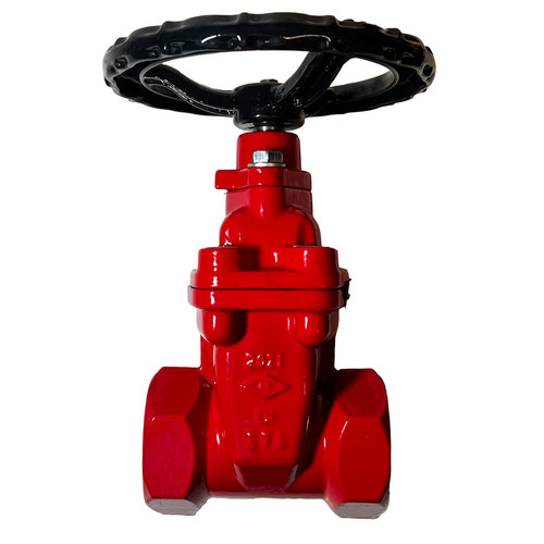 Midland Metal 9640TH3 Gate Valve, 3 in Nominal, IPS, Ductile Iron Body