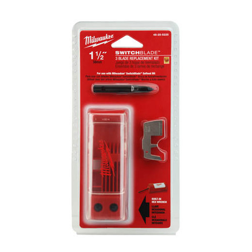 Milwaukee 48-25-5225 1-1/2 in. SWITCHBLADE 3 Blade Replacement Kit