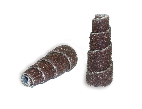 Alfa Tools ATR75129 5/8" x 1-1/2" x 1/8" 120 Grit Tapered Cartridge Roll