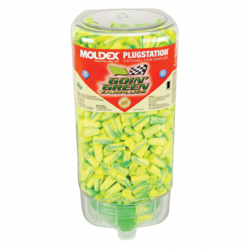 Moldex 6647 Goin Green Plugstation With Mounting Bracket (500 Pairs)