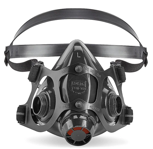 Honeywell North 770030L 7700 Series Silicone Half Mask Respirator Large