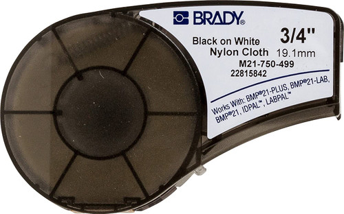 Brady M21-750-499 M21-750-499 Cart B499 0.75Inx16Ft Blk/Wht