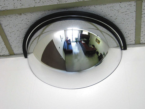 CONDOR Half Dome Mirror, 36" Dia, Acrylic 2GVY2 - H-DOME-36