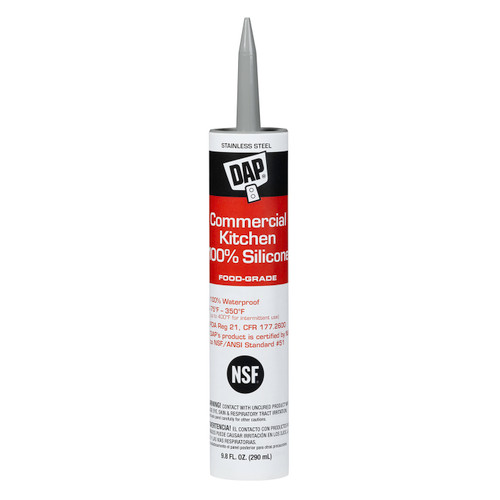 Dap 8660 Comm Kitchen Silic Seal.Stainless Steel 9.8Oz (12 OZ)