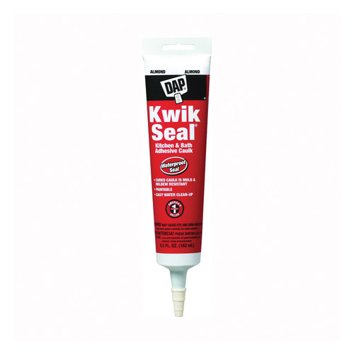 Dap 18013 Kwik Seal Kitchen&Bath Caulk Almond 5.5 Fl. Oz. (12 EA)