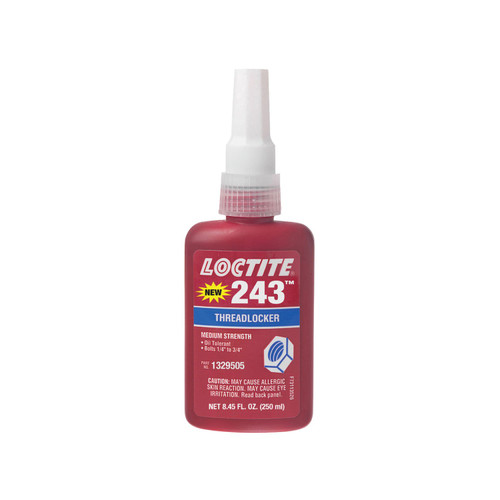 Loctite 1329505 250Ml Threadlocker 243 Oil Tolerant/Me