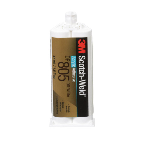 SCOTCH-WELD Acrylic Adhesive,Dual-Cartridge,1.5 oz. 805