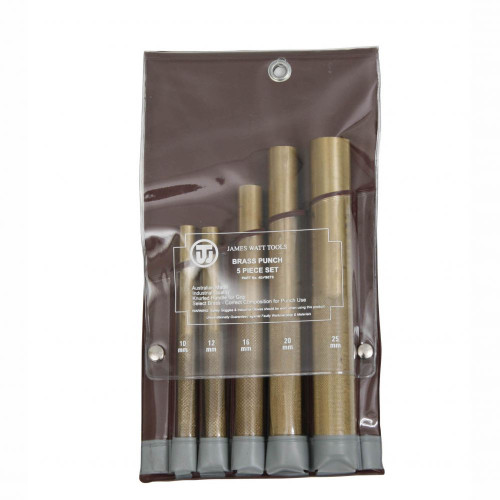 Klein Tools 4BPSET5 Brass Punches 5 Piece Set