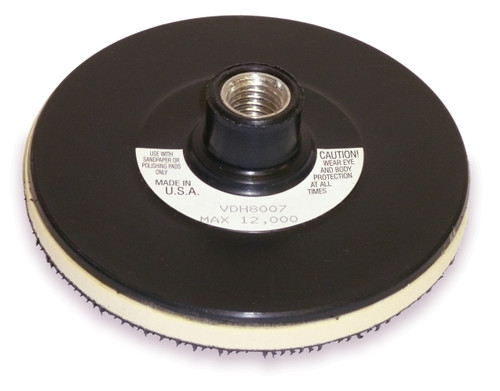 Alfa Tools VDH8007 5" x 5/8 Hook & Loop Surf Disc Holder, 5/8-11