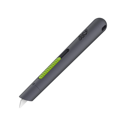 Slice 10512 Slice Pen Cutter Auto-Retractable Black/Green (12 EA)