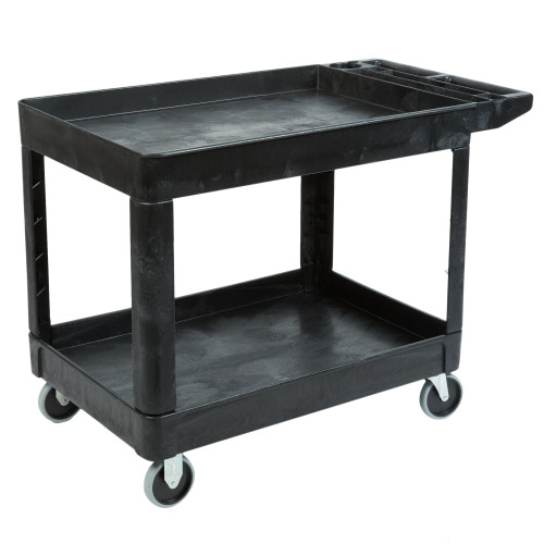 RUBBERMAID Utility Cart,500 lb. Load Cap. FG452089BLA